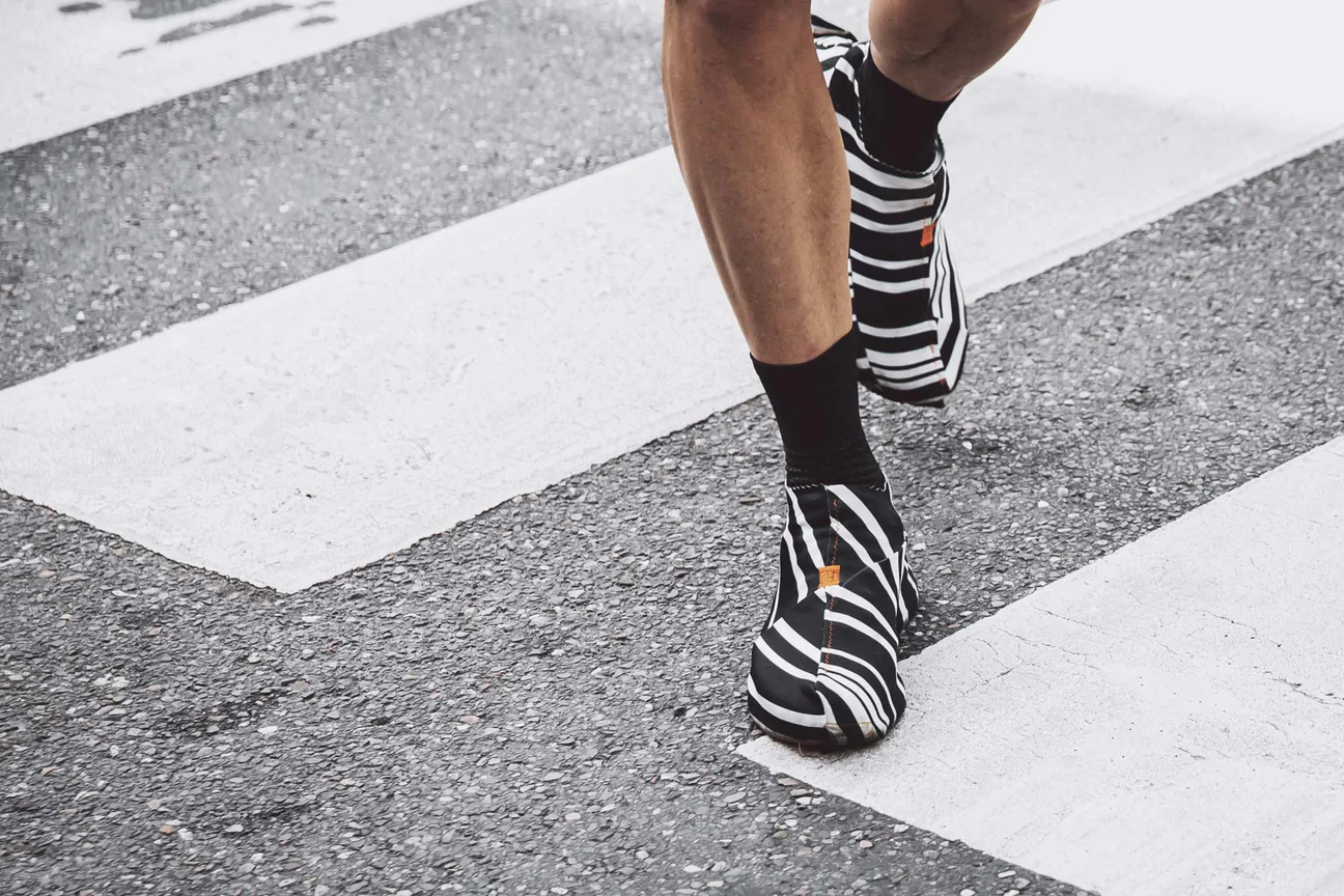 4T2 Weekdays zebra sock