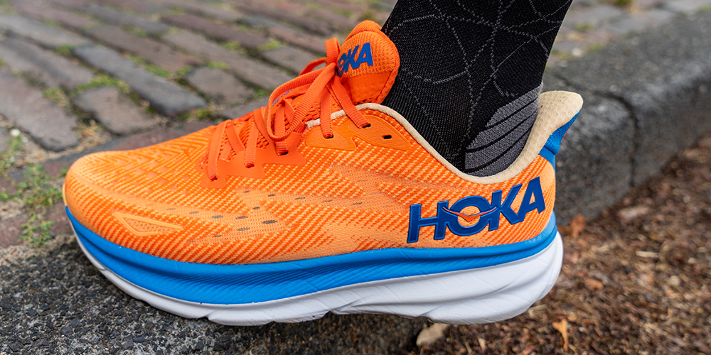 HOKA Clifton 9 running shoe comfort