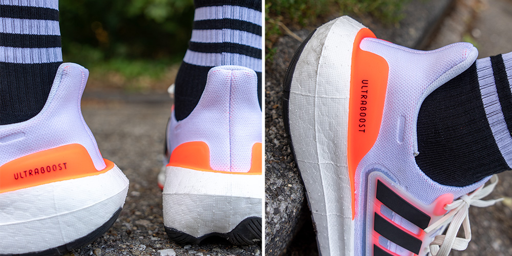 adidas Uktraboost Light running shoe stride