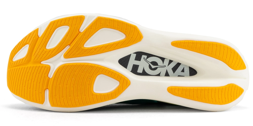 Hoka Rocket X 2 running shoe stride