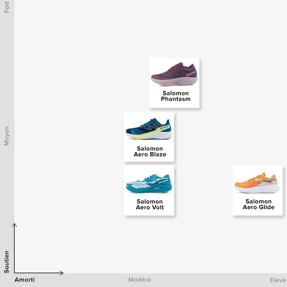 LA COLLECTION DE CHAUSSURES DE RUNNING POLYVALENTES SALOMON