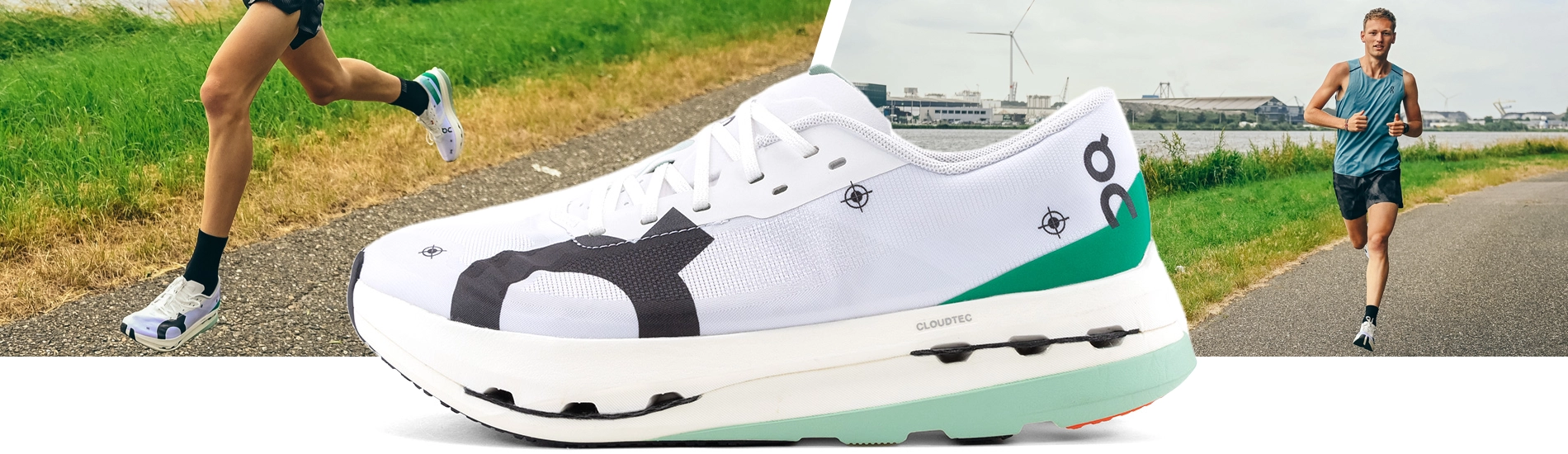 On Cloudboom competion running shoe