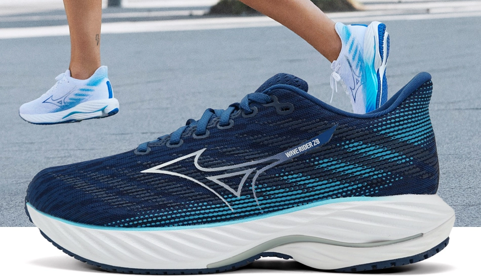 Test Mizuno Wave Rider 28 Chaussures de running 21RUN