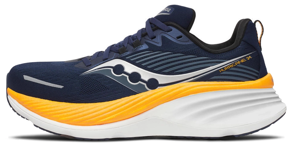 Saucony Hurricane 24 – Scarpe Running Donna Uomo, Massima Ammortizzazione, Supporto, Colore EU 38 1/2