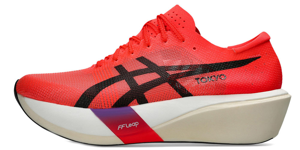 ASICS Metaspeed Edge Sky Tokyo Vue côté gauche