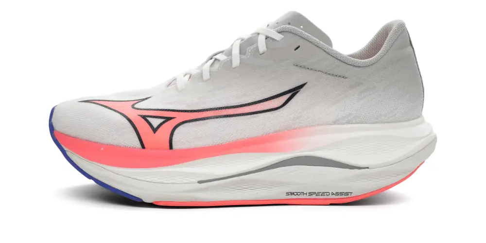 Mizuno Wave Rebellion Flash Vue côté gauche