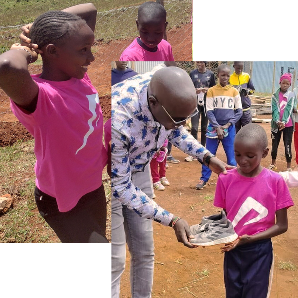 21RUN partnership Shoes4africa Charity